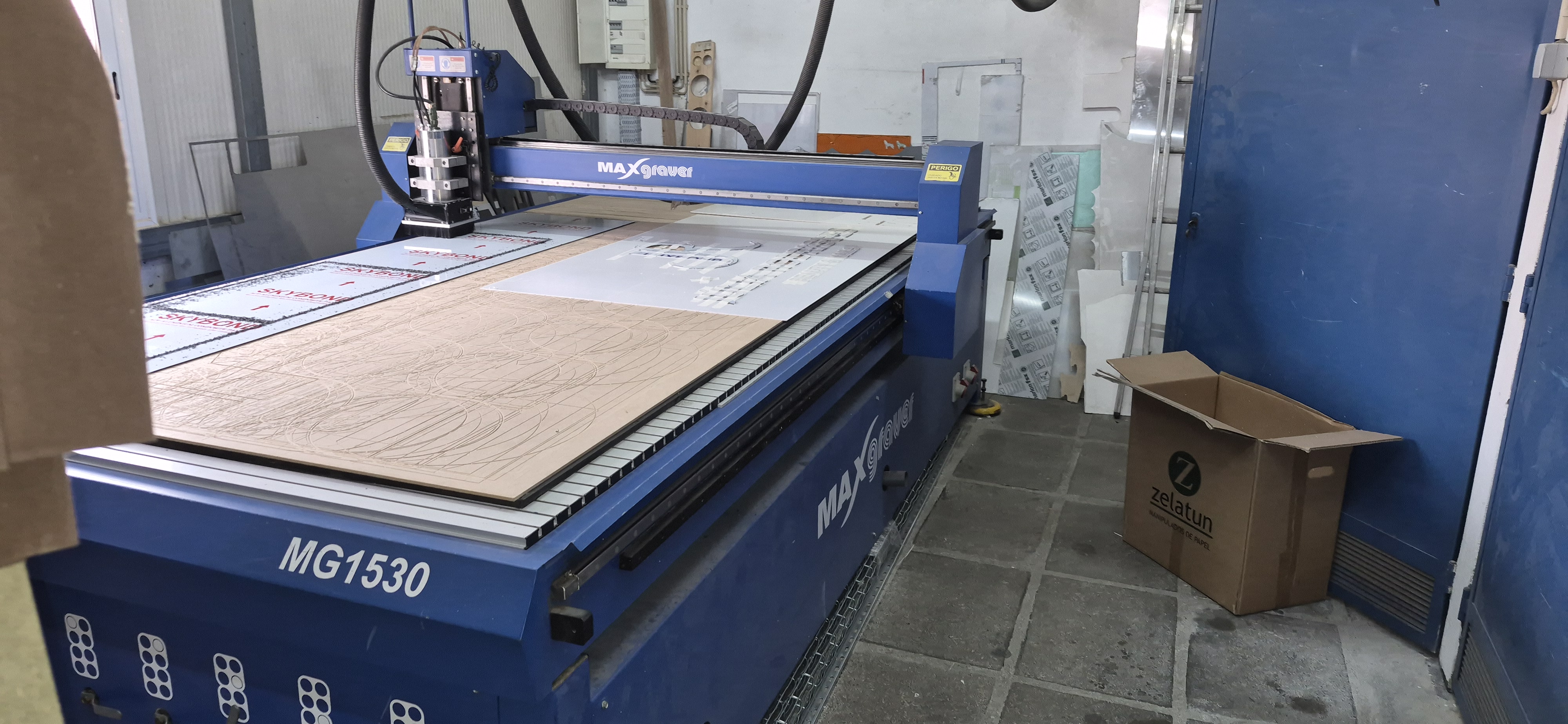 Fresagem CNC MAXgraver MG1530
